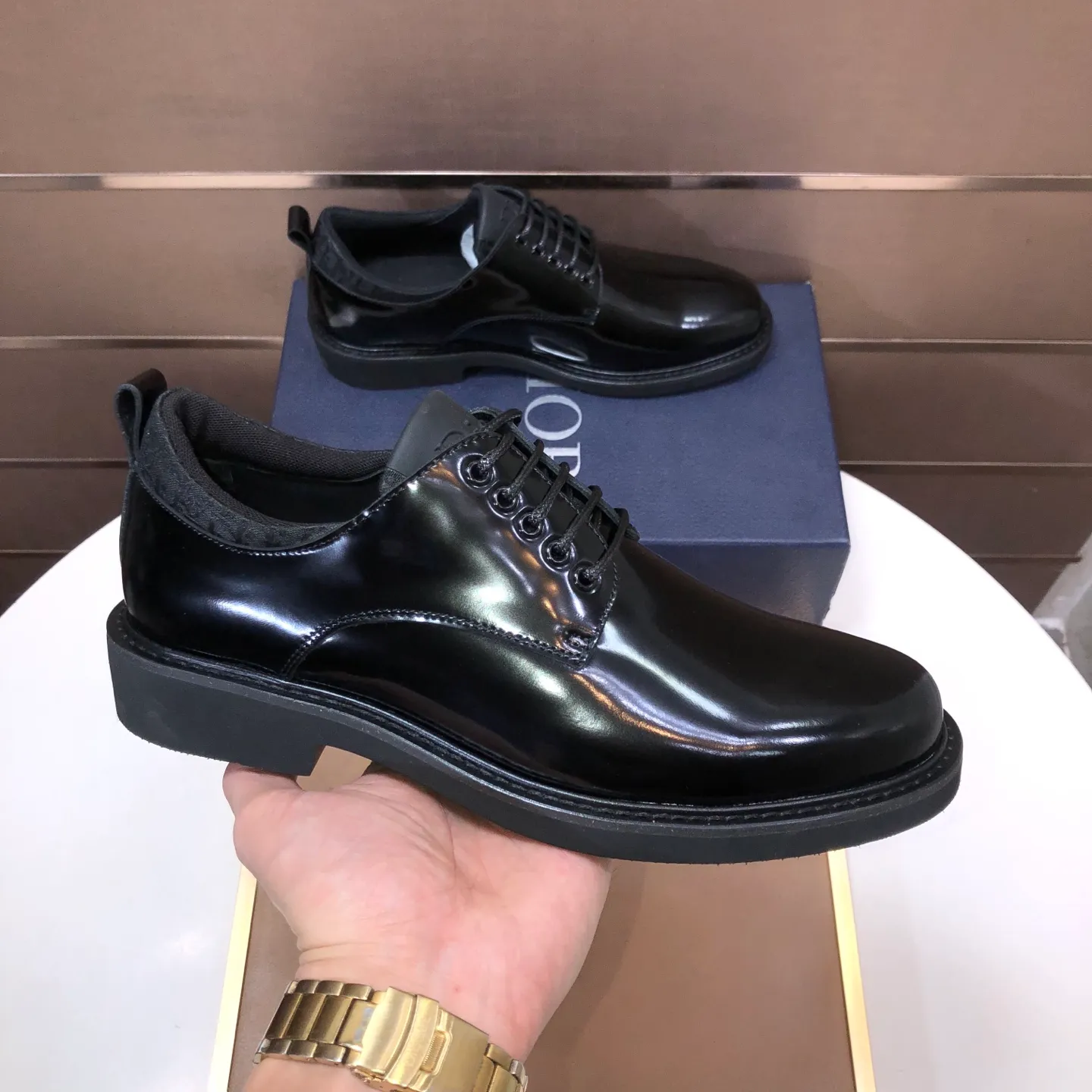 Men's shoes 💰680💶[Dior] (water-dyed cowhide lining) Dior original 1:1 high-quality factory, imported original materials, imported raw cowhide, water-dyed cowhide lining, original TPU outsole, code number: 39-44 (38.45 custom-made)